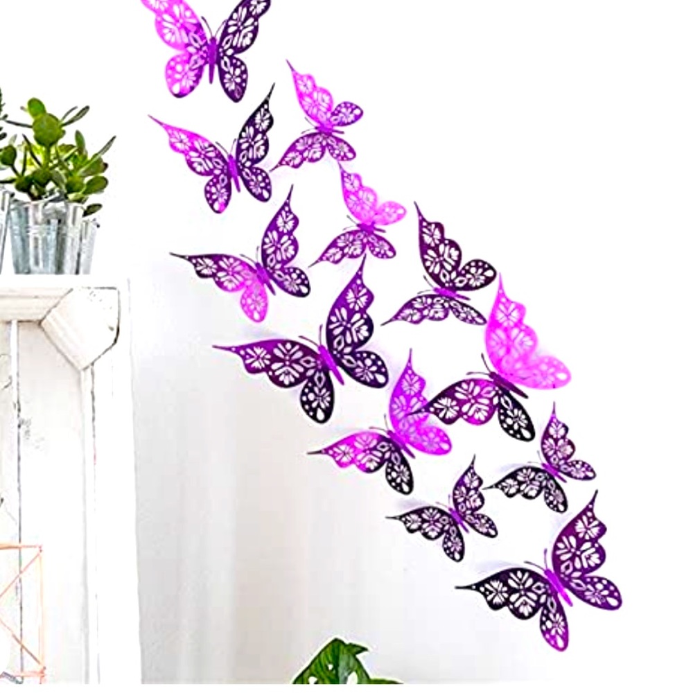 Butterfly wall decoration